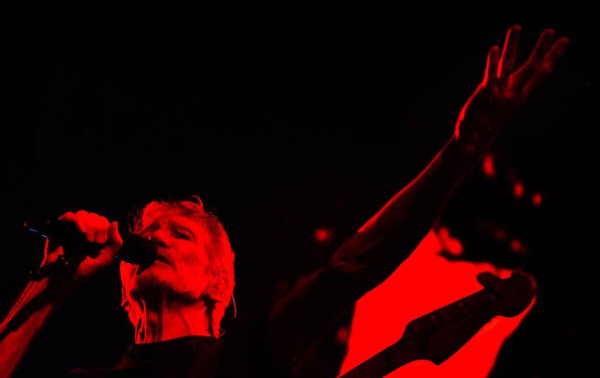 Roger Waters. Foto: Télam.