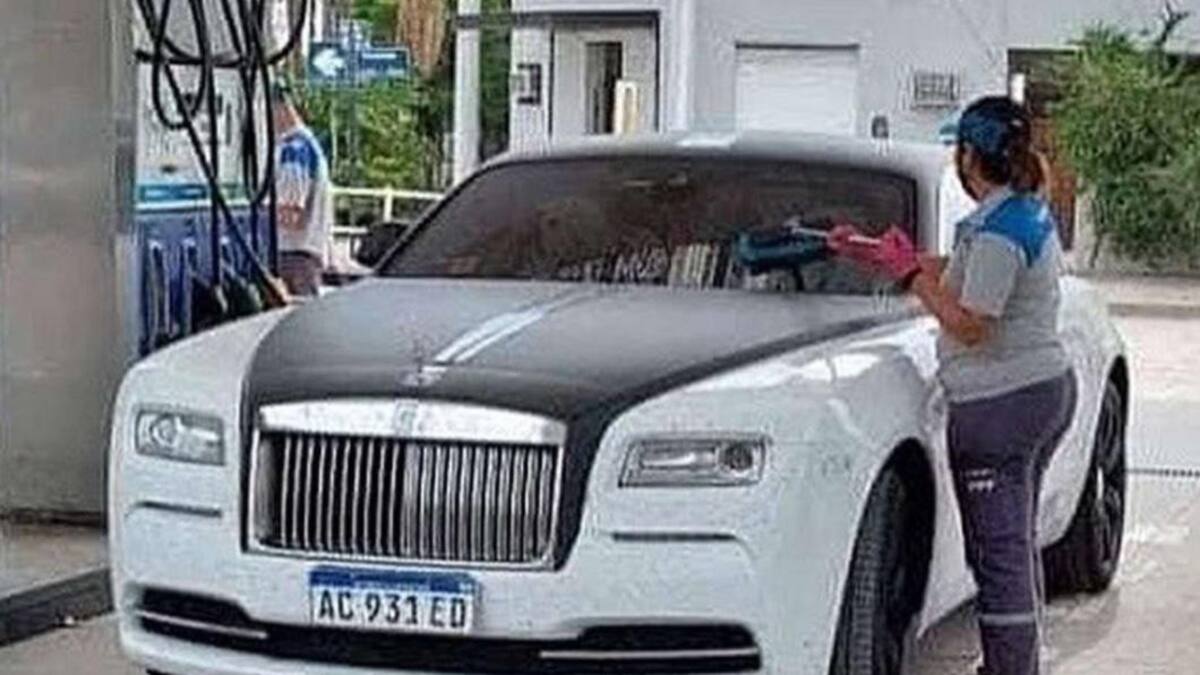 Rolls-Royce de Carlos Tevez