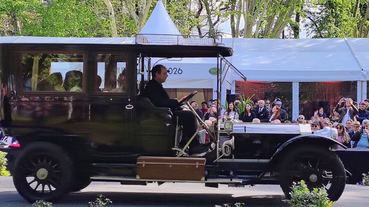 El Rolls-Royce Silver Ghost, de la familia Pereyra Iraola, fue elegido como lo mejor de la Expo Autoclásica 2026.