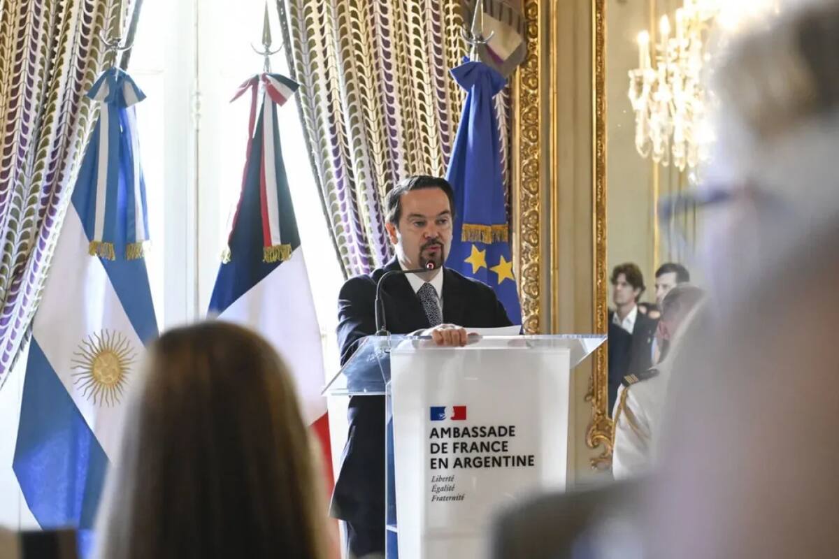 Romain Nadal, actual embajador de Francia en Argentina. Foto: Instagram.