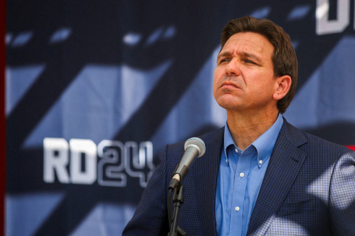 Ron De Santis, el gobernador de Florida. Foto: Reuters.