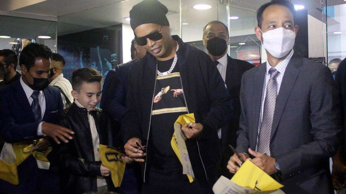 Ronaldinho, exfutbolista. EFE.