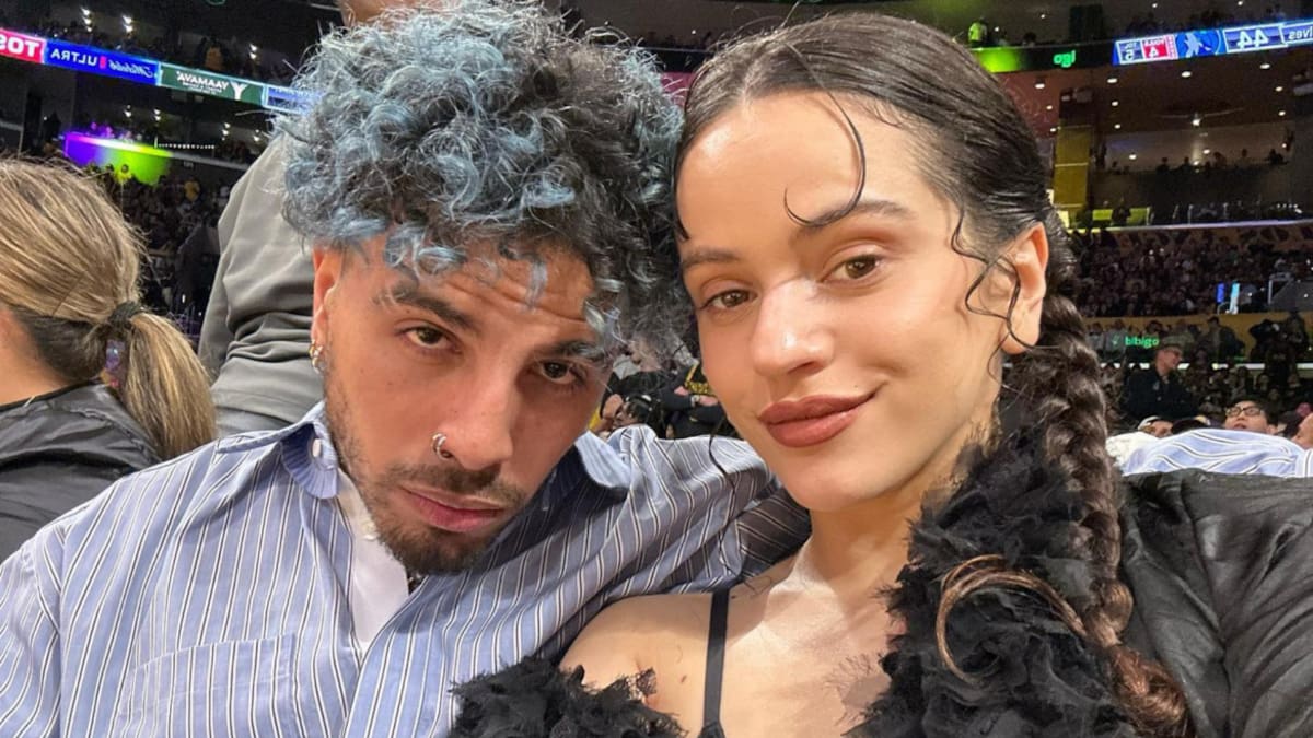 Rosalía y Rauw Alejandro. Foto: Instagram/rosalia.vt