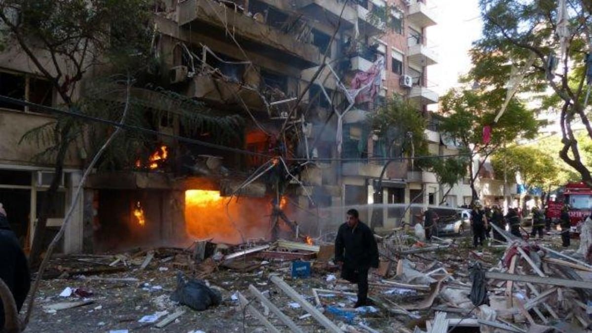 Rosario - explosión de gas