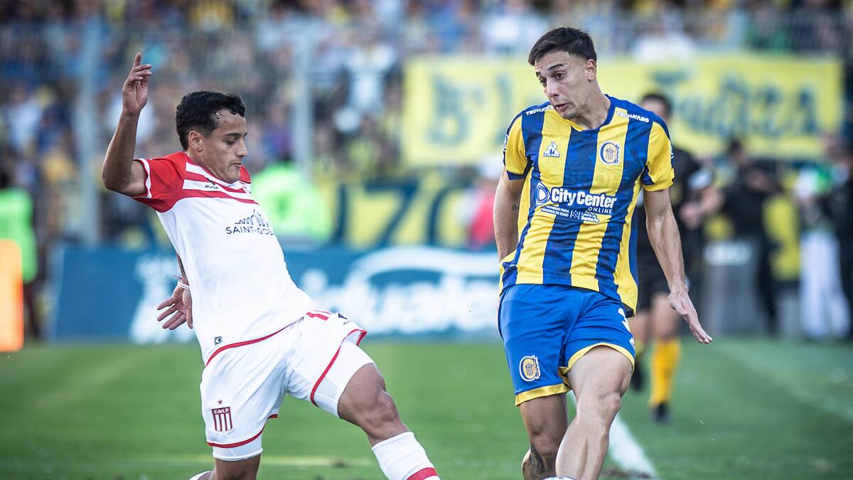 Rosario Central vs Estudiantes, Torneo Apertura. Foto: X @RosarioCentral