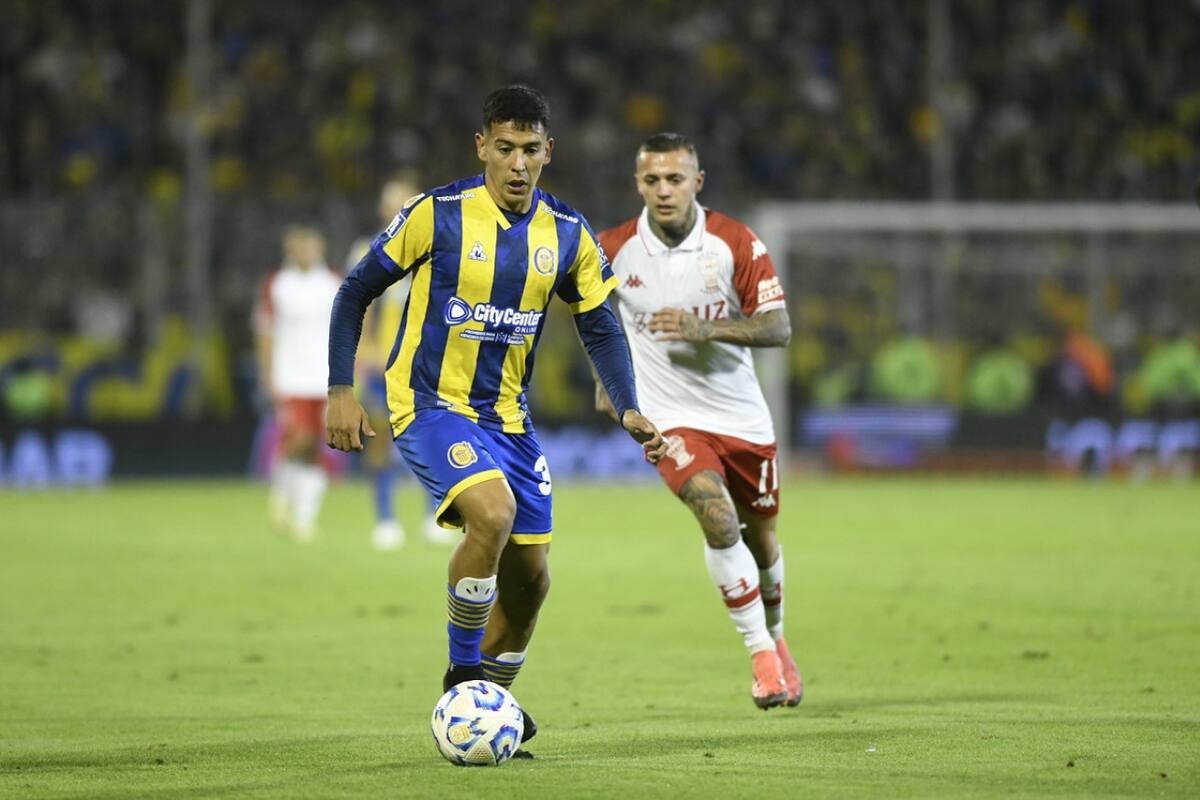 Rosario Central vs. Huracán; Torneo Apertura 2025. Foto: X @rosariocentral.