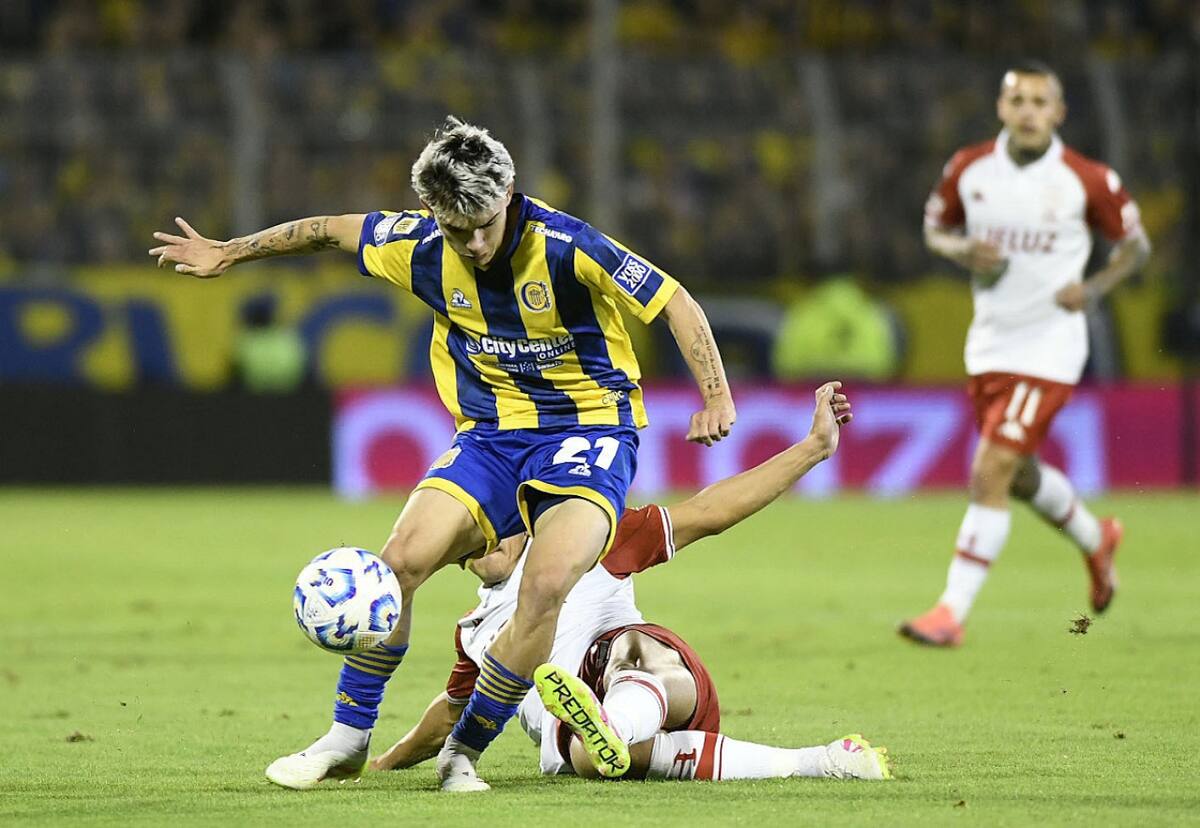 Rosario Central vs. Huracán; Torneo Apertura 2025. Foto: X @rosariocentral.