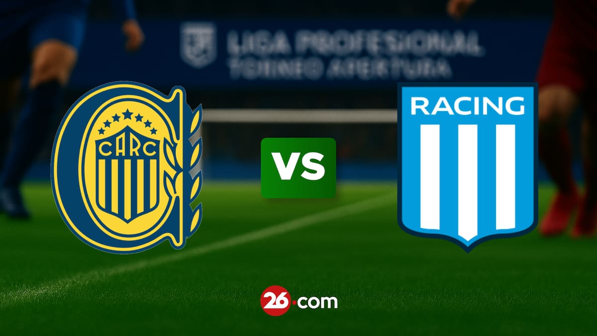 Rosario Central vs. Racing Club EN VIVO hoy: resultado, goles y minuto a minuto del Torneo Apertura 2026