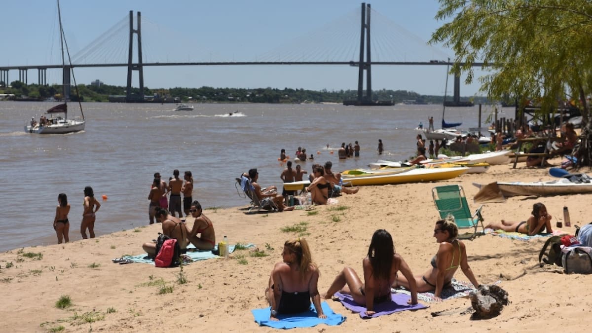La Florida, playa ubicada en Rosario. Foto: Instagram / Viajes y Turismo Rosario.