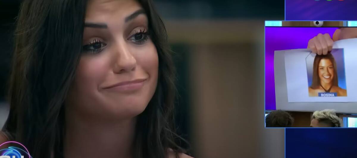 Rosina, la nueva eliminada de Gran Hermano. Foto: Telefe.