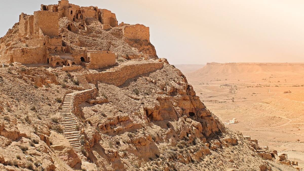 El paisaje desértico del Sahara se transformó temporalmente. Foto: Unsplash.