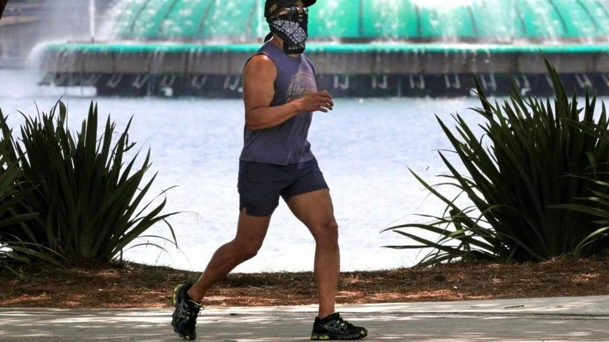 Running, coronavirus en Argentina