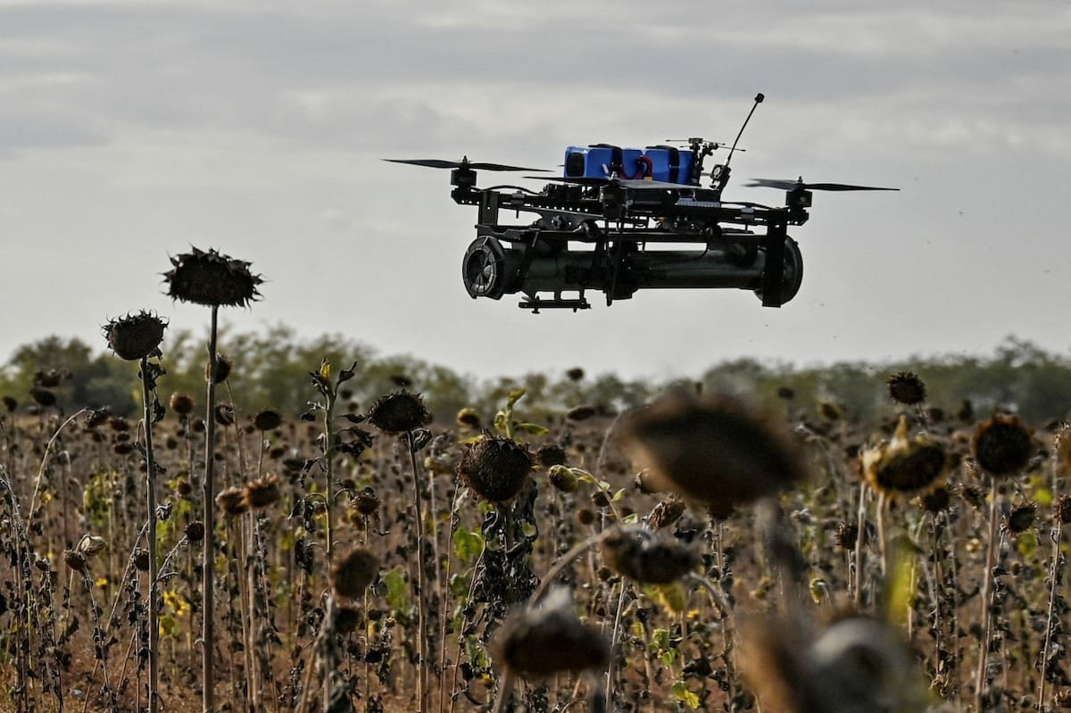 Rusia derribó decenas de drones ucranianos. Foto: Reuters.