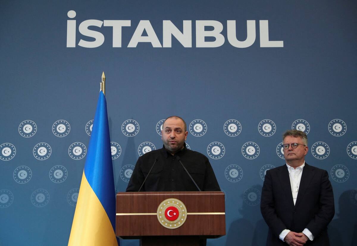 Rustem Umérov, ministro de Defensa de Ucrania. Foto: Reuters (Cagla Gurdogan)