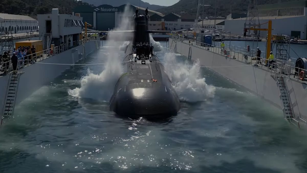 S-81 Isaac Pearl de la Armada Española. Foto: Armada Española