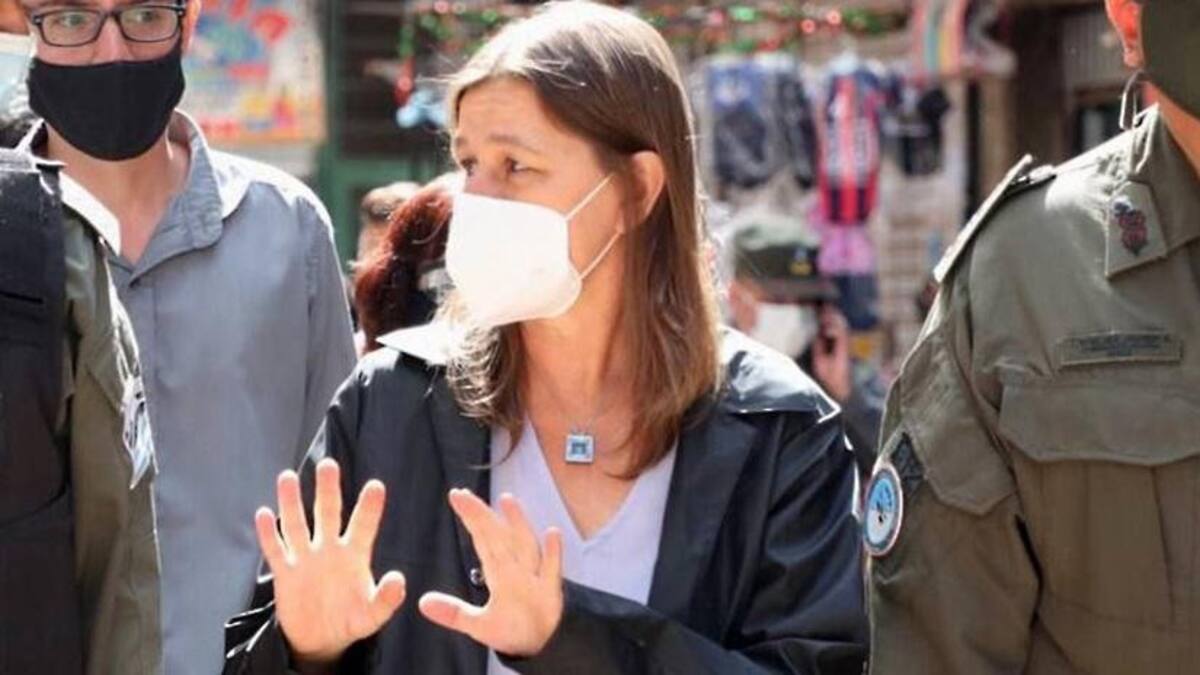 Sabina Frederic, ministra de Seguridad de la Nación, NA