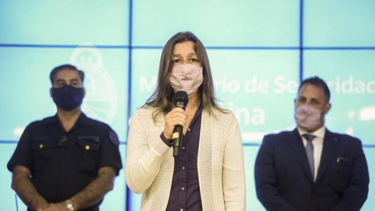 Sabina Frederic, ministra de Seguridad, NA