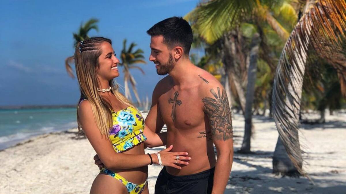 Sabrina Cortez y su novio, Brian Fernández. Foto: @ bdfernandez