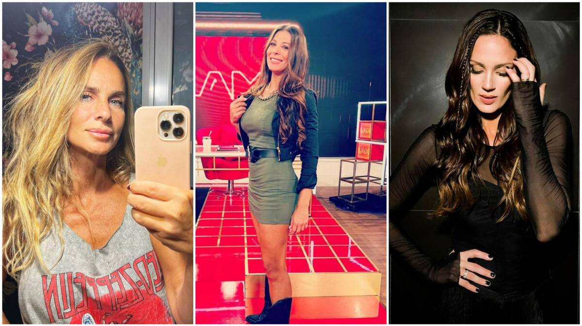 Sabrina Rojas, Ximena Capristo y Paula Chaves. Fotos: Instagram.