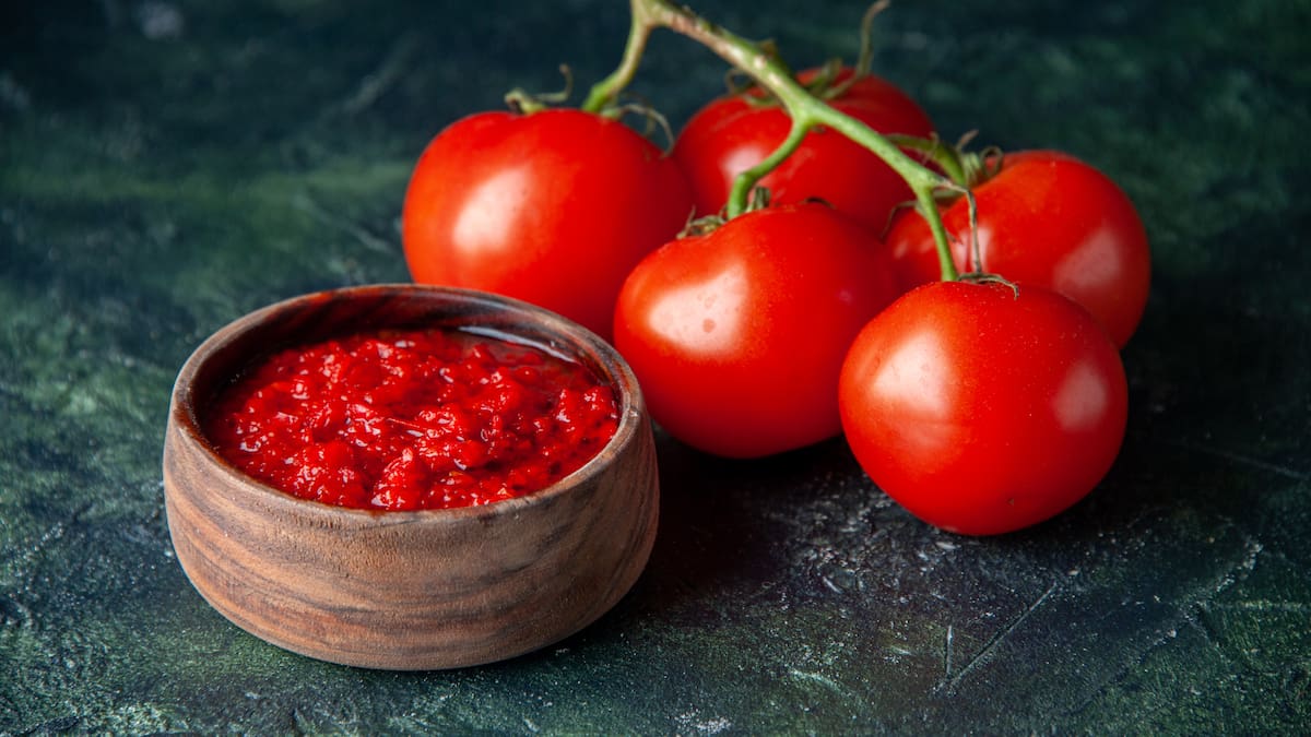 Salsa de tomate, receta.