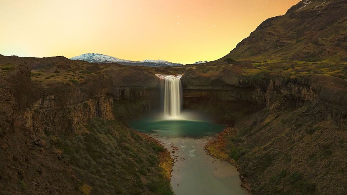 Salto del Agrio, Neuquén.