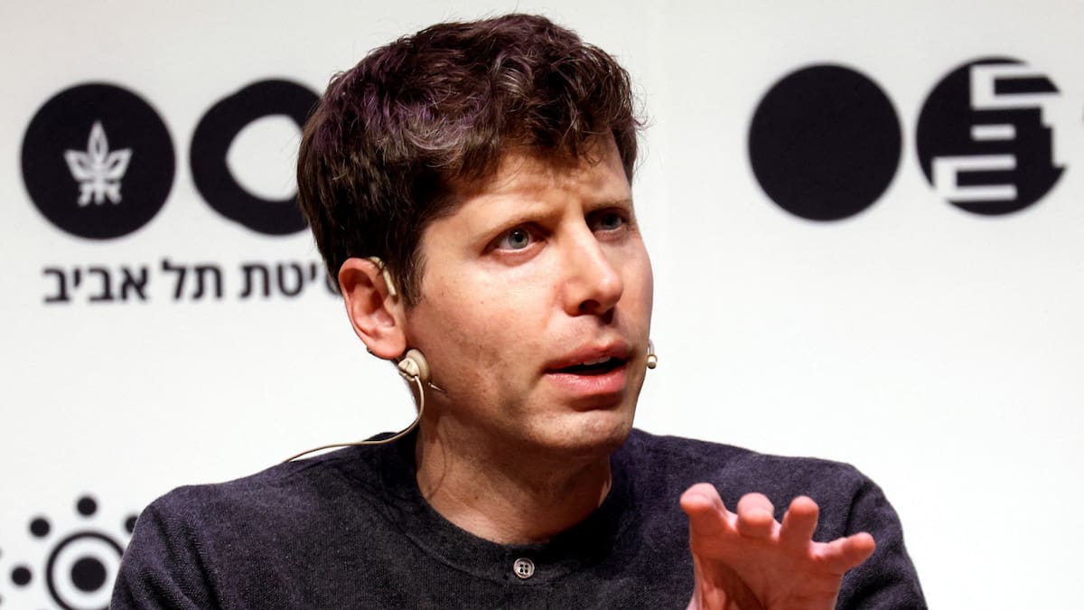 Sam Altman, creador del ChatGPT, y sus consejos para tener éxito. Foto: Reuters.