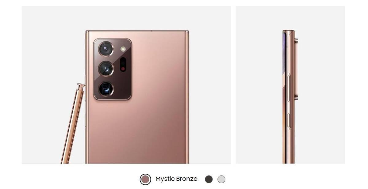 Samsung Galaxy Note 20 Ultra, tecno, celular, presentación