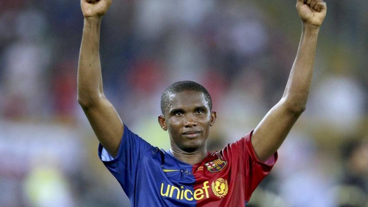 Samuel Eto, ex futbolista. Foto: EFE.