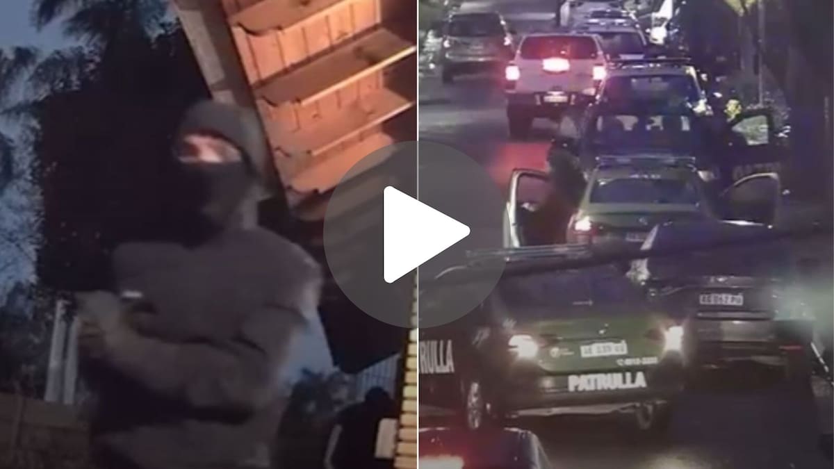Video: así detuvieron a los tres menores de edad que intentaron robar una casa en San Isidro