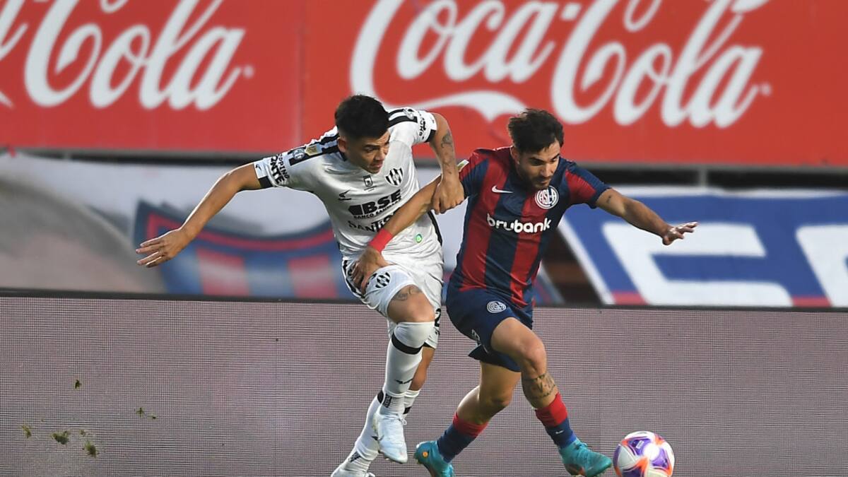 San Lorenzo vs Central Córdoba. Foto: Télam.