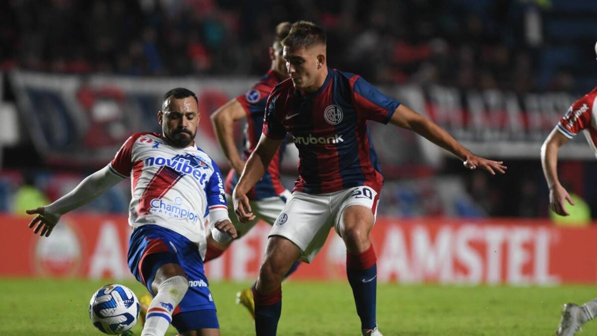 San Lorenzo vs Fortaleza, Copa Sudamericana. Foto: Télam