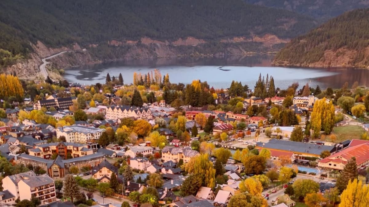 El rincón de la Patagonia que parece sacado de Andorra por sus montañas nevadas y paisajes de ensueño