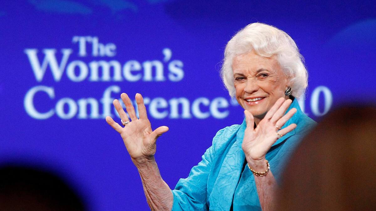 Sandra Day O Connor. Foto: REUTERS.