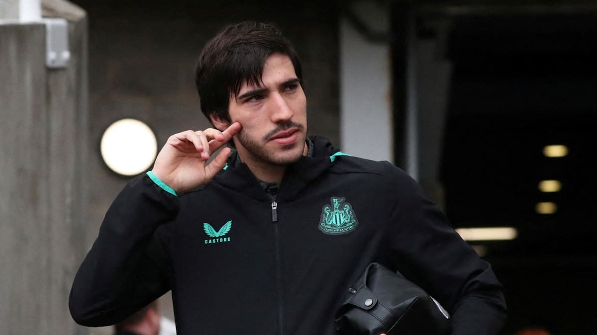 Sandro Tonali fue inhabilitado por 10 meses. Foto: Reuters.