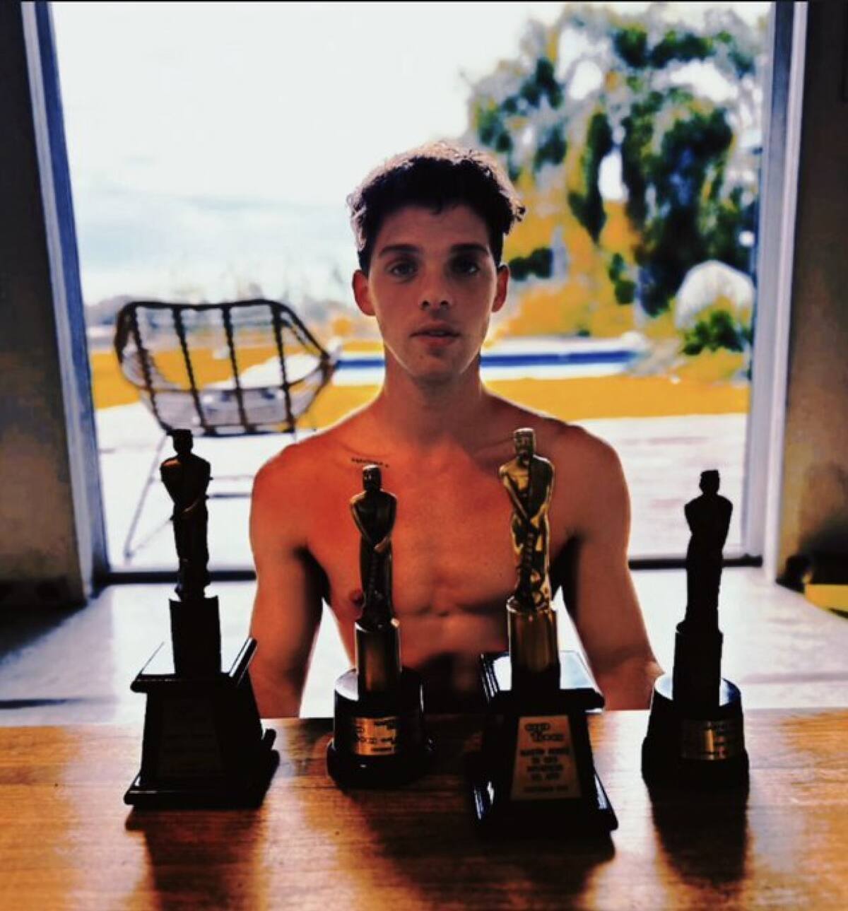 Santi Maratea ya ganó algunos Martín Fierro, aunque fue por trabajo en las redes sociales. Foto: Instagram.