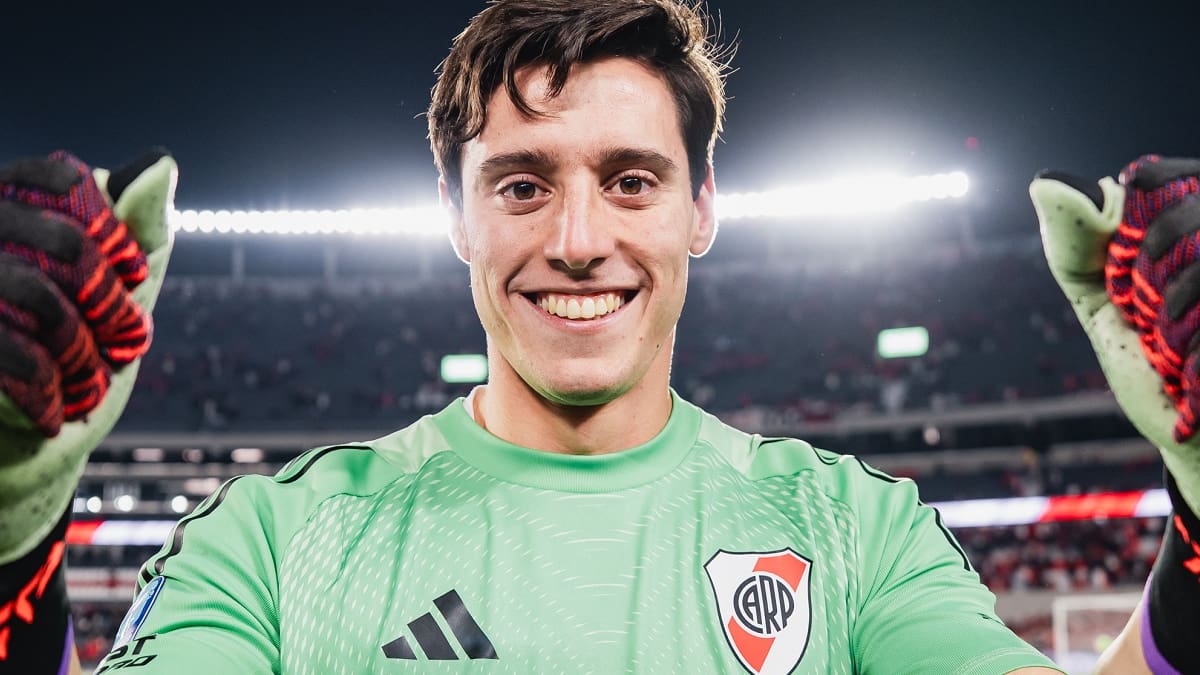 Del arco de River Plate a la UBA: el otro perfil de Santiago Beltrán que sorprende en el fútbol argentino