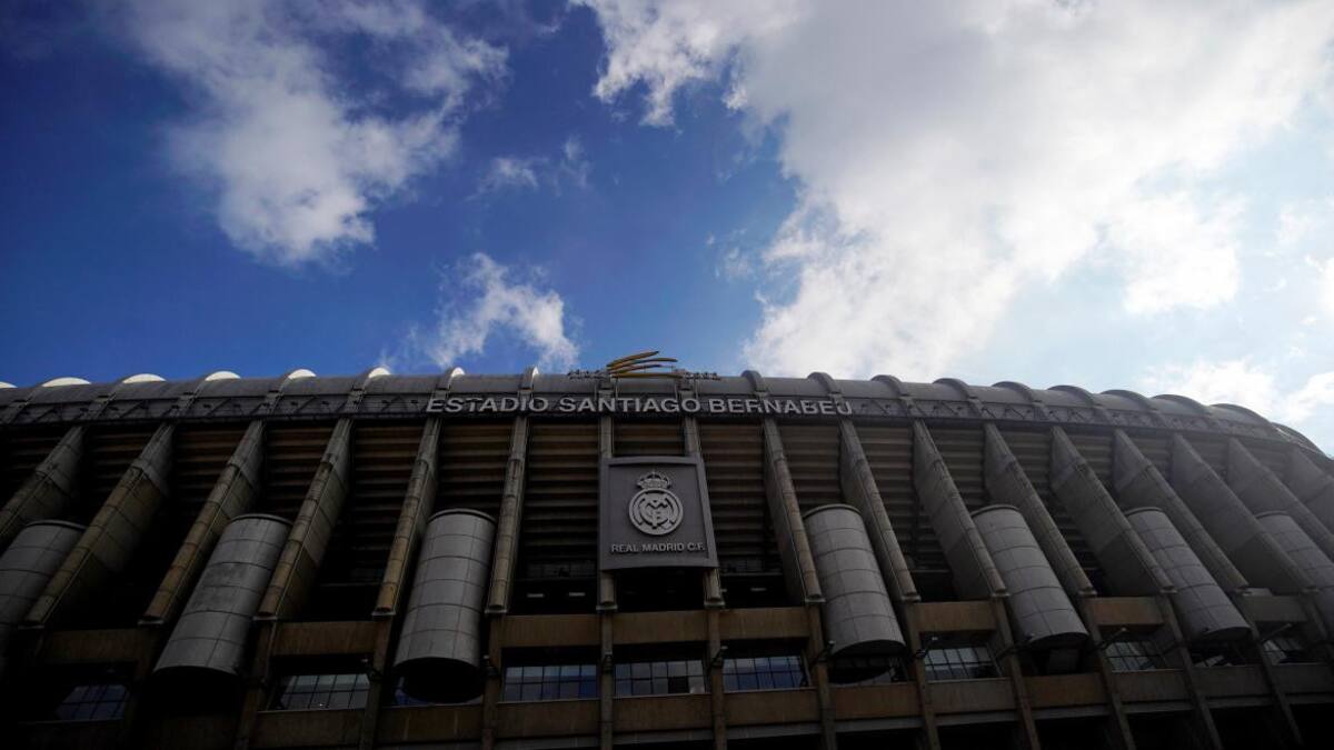 Santiago Bernabeu stadium is seen in Madrid, Reuters, estadio Superfinal