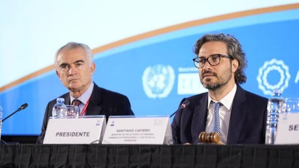 Cafiero en Cepal: "América Latina y el Caribe tienen herramientas para superar esta coyuntura"