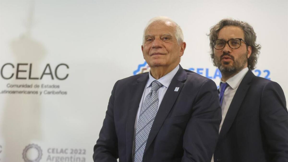 Santiago Cafiero y Josep Borrell_EFE