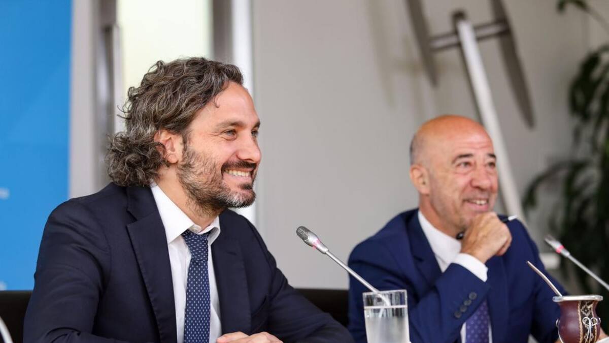 Santiago Cafiero y Oscar Laborde, NA