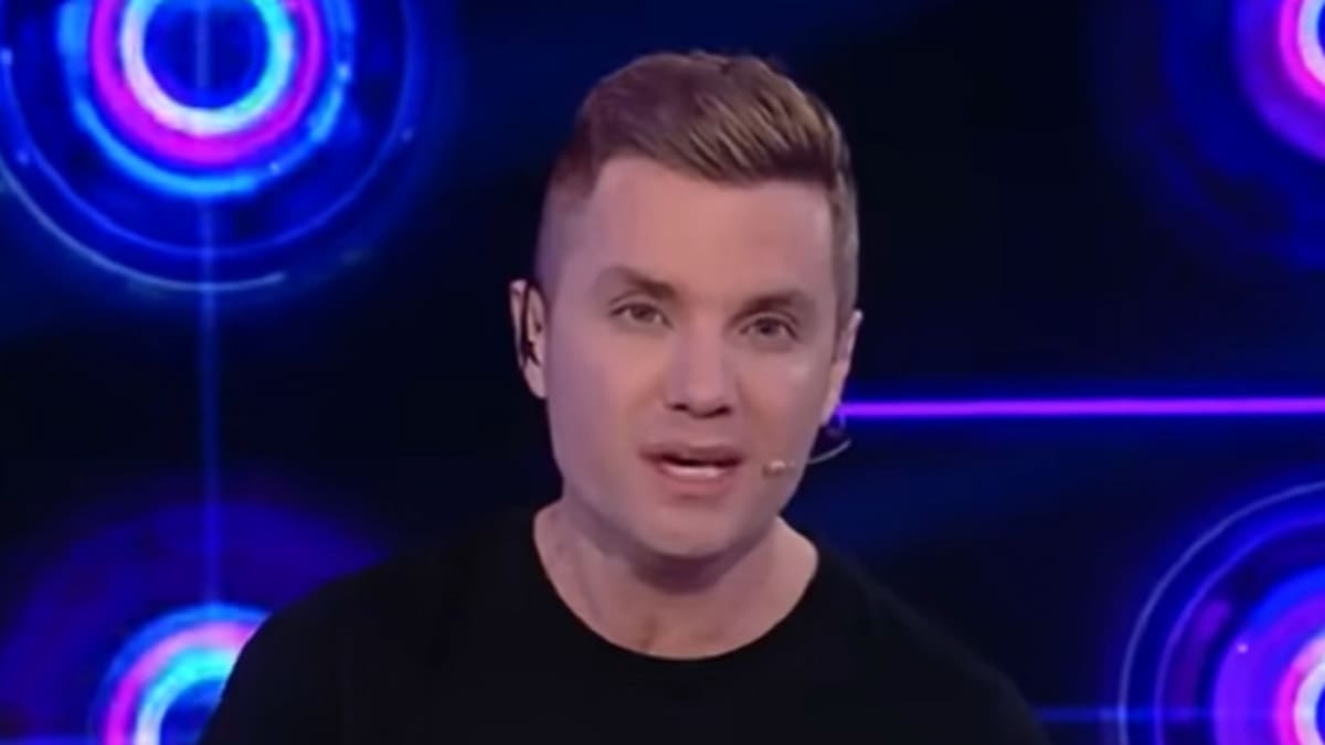 Santiago del Moro .Foto: captura Telefe.