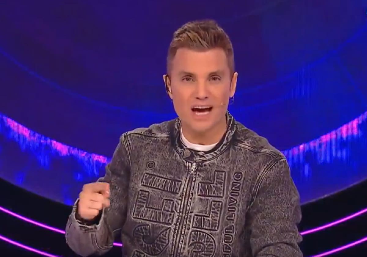 Santiago del Moro. Foto: captura Telefe.