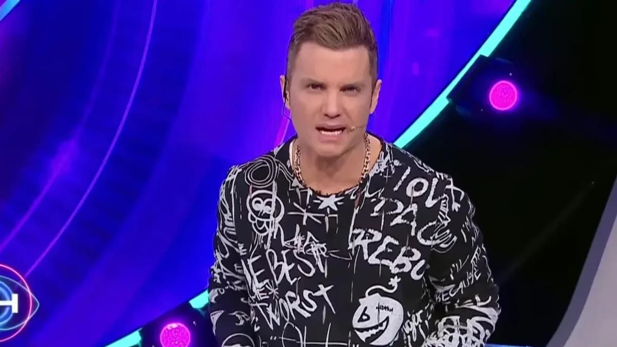 Santiago del Moro. Foto: Telefe.