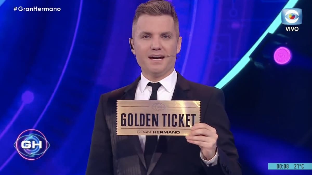 Santiago del Moro, Golden Ticket. Foto: captura Telefe.