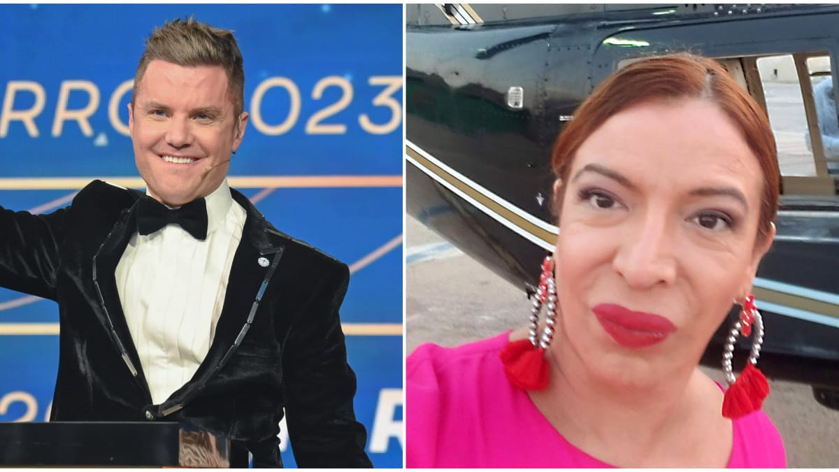 Santiago del Moro y Lizy Tagliani. Fotos: NA.