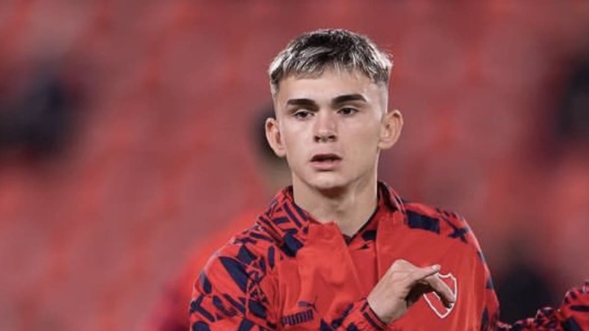 Santiago López en Independiente.