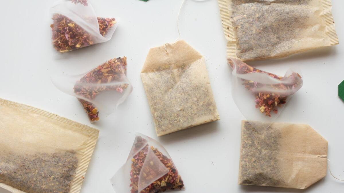 Saquitos de té, muy útiles para la heladera. Foto: Unsplash.