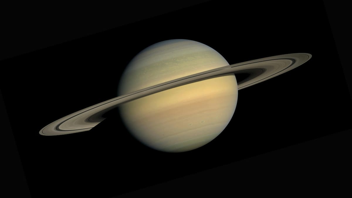 Saturno. Foto: NASA
