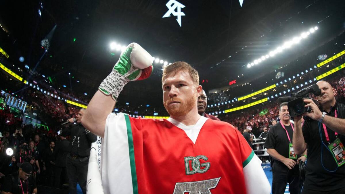 Saúl Canelo Álvarez. Foto: REUTERS.