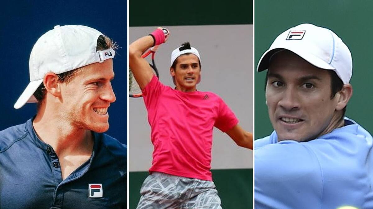 Schwartzman, Coria y Bagnis, tenis, tenistas, NA